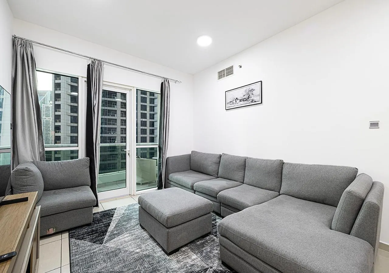 Apartment Lux 1Br, Kingbed In Dubai Marina, 3Mints Metro, 5Mints Barasti Beach